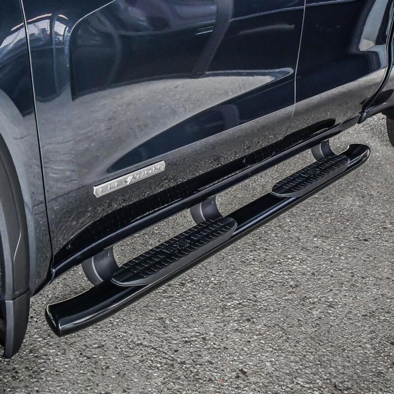 Westin Pro Traxx 5 Oval Nerf Step Bars Silverado/Sierra 1500 21-54125 Photo - Mounted