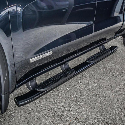 Westin Pro Traxx 5 Oval Nerf Step Bars Silverado/Sierra 1500 21-54125 Photo - Mounted