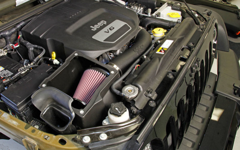 K&N Engineering Fuel Injection Performan ce Air Intake Kit KNE57-1573 57-1573 Photo - Mounted