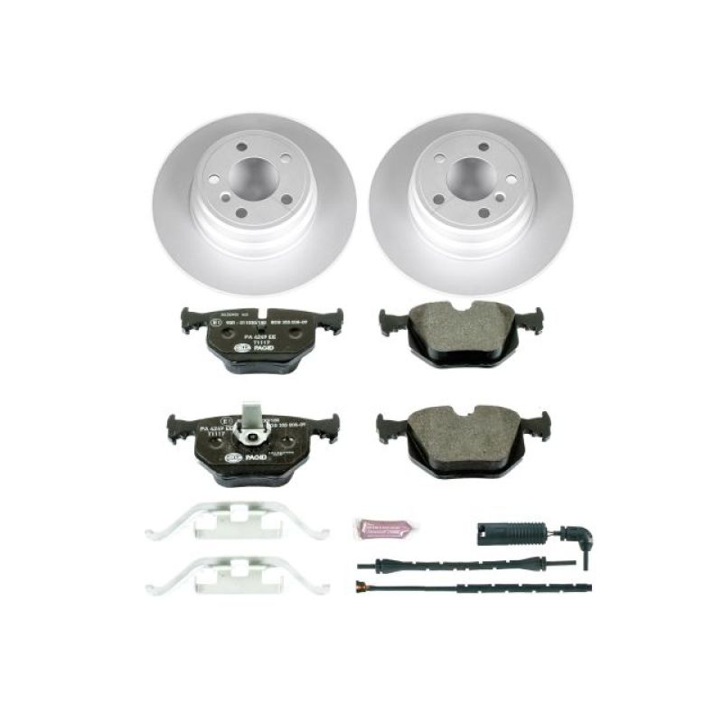 PowerStop Power Stop 00-06 BMW X5 Rear Euro-Stop Brake Kit ESK5720 ESK5720 Photo - Primary