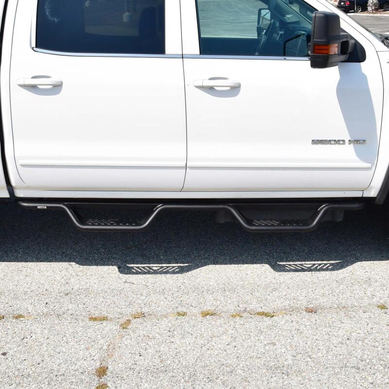 Westin 04-13 Chevrolet Silverado Outlaw Drop Nerf Step Bar - Textured Black 20-11955 20-11955 Photo - Mounted