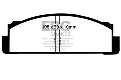 EBC Disc Brake Pad Set DP2130 Photo - Primary