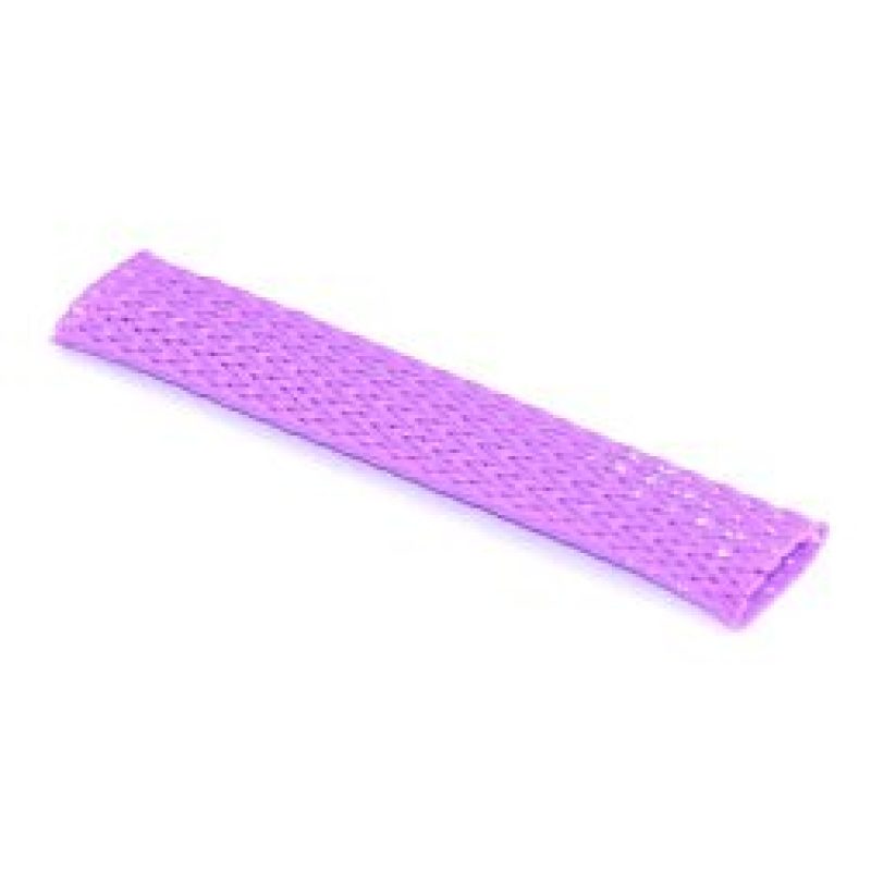 NAMZ 3/8in ID Flex Sleeving Purple - 25ft NBFS-VI