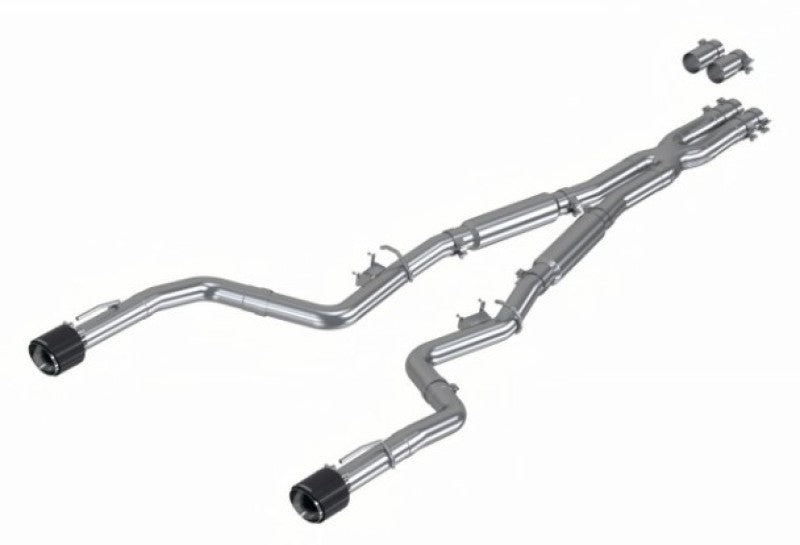 MBRP 17-21 Charger 5.7/6.1/6.4L 3in Dual Rear Exit SS Catback Exhaust w/ Carbon Fiber Tips S71173CF S71173CF User 1