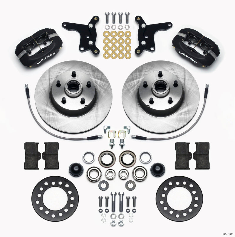 Wilwood FDL Front Kit, 11.28" 1 PC Rotor&Hub, Ford 1954-1956 140-12922 Photo - Primary