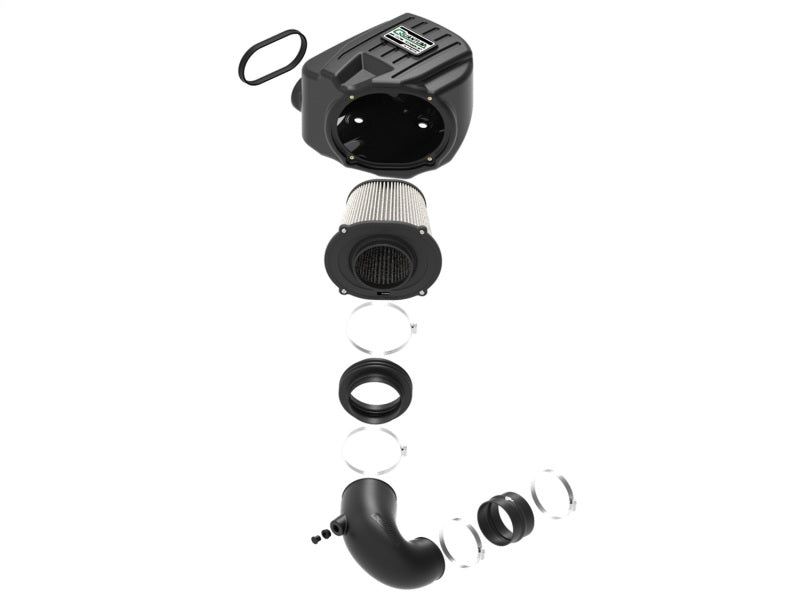 aFe Quantum Pro DRY S Cold Air Intake System 94-02 Dodge Cummins L6-5. 53-10001D Photo - Unmounted