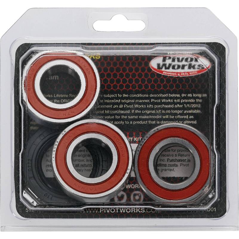 Pivot Works Honda Wheel Bearing Kit Premium Bearings 25-1777-P 25-1777-P Photo - Primary