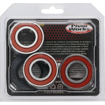 Pivot Works Honda Wheel Bearing Kit Premium Bearings 25-1777-P 25-1777-P Photo - Primary