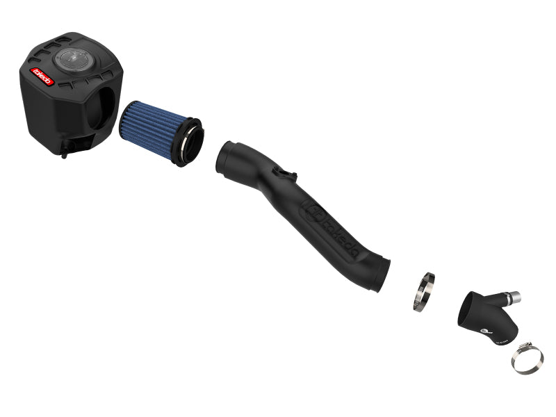 aFe Takeda Momentum Pro 5R Cold Air Intake System Lexus IS 200t 16-17 TM-2019B-R Photo - Unmounted
