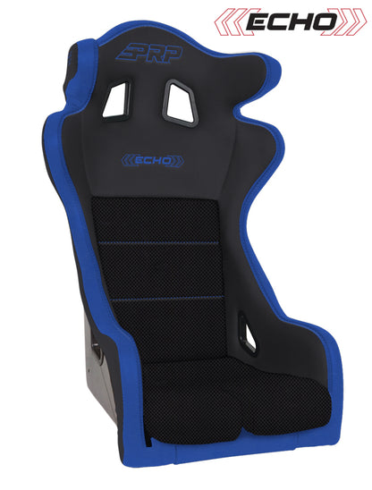 PRP Seats PRP Echo Composite Seat- Black/Blue (PRP Blue Outline/Delta Blue- Blue Stitching) A38-V A38-V Photo - Primary
