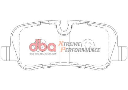 DBA 05-09 Land Rover LR3 XP Performance Rear Brake Pads DB1781XP DB1781XP Photo - out of package