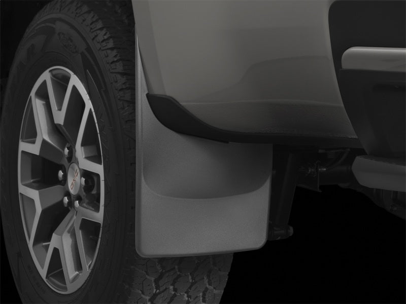 WeatherTech 2015 Chevrolet Colorado w/o Flare No Drill Rear Mudflaps 120049 Photo - Mounted