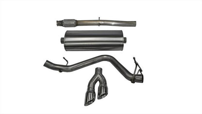 Corsa Performance 14-17 Chevy Silverado 1500 5.3L V8 CC / SB 3in Single Side Exit 14848 Photo - Primary