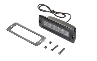 Hella Universal Black Magic 6 L.E.D. Flush Mount Mini Light Bar - Flood Beam 358176221 358176221 Photo - out of package