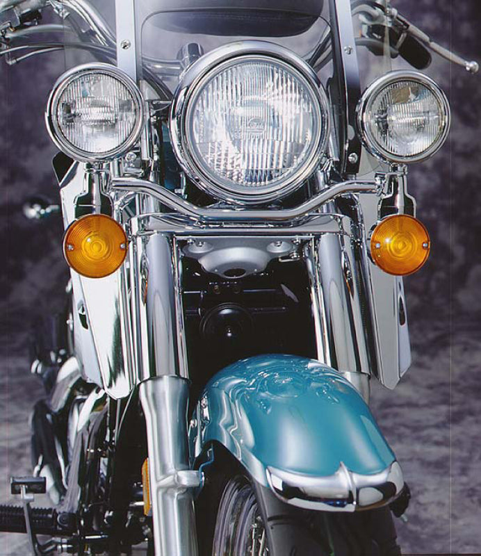 National Cycle 83-12 Harley FXS/FXD/FXW/ Kawasaki VN800-1500 Vulcan Classic Chrome Lower Deflector N762 N762 User 1