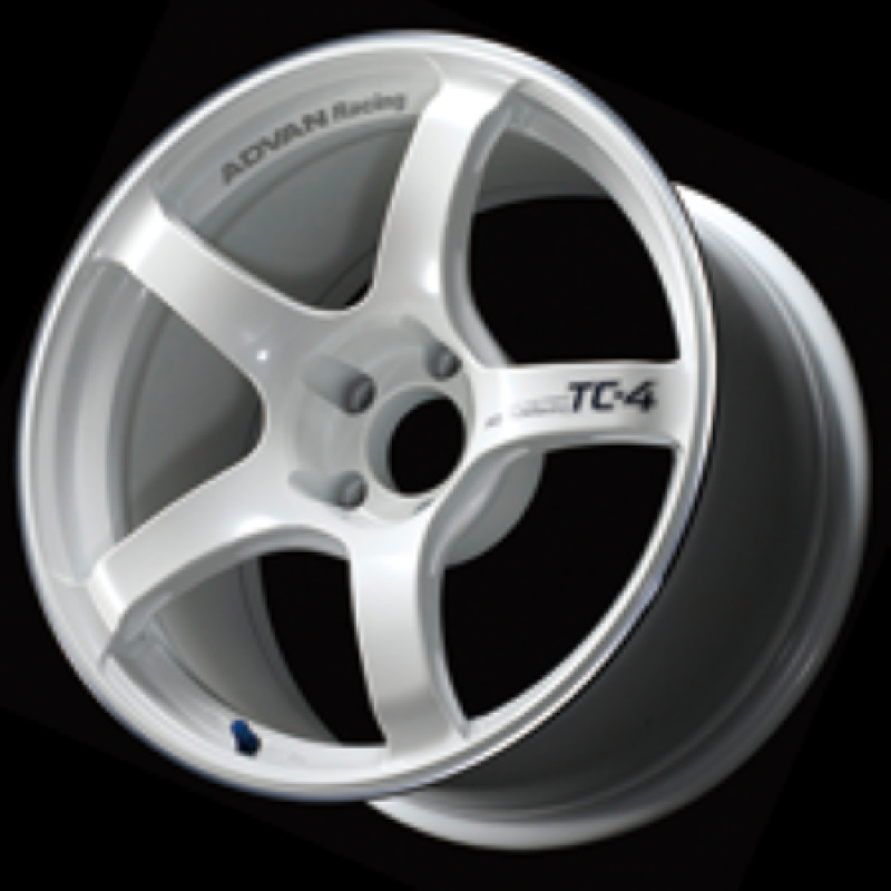 Advan TC4 17x7.5 +43 5-112 Racing White Metallic & Ring Wheel YAD7F43MWMR YAD7F43MWMR User 1