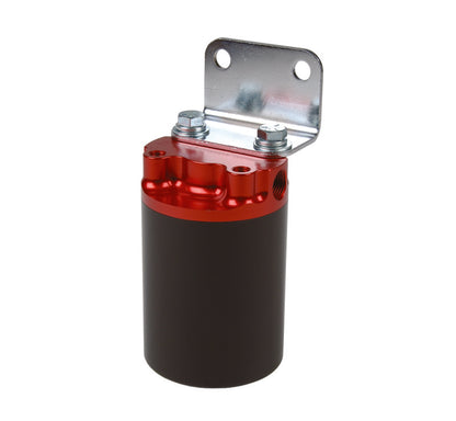 Aeromotive 100 Micron, Red/Black Canister Fuel Filter 12319 Photo - Primary