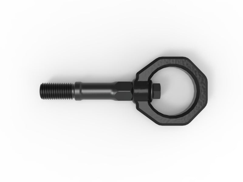 aFe Control Rear Tow Hook (Black) 450-401015-B 450-401015-B Photo - Unmounted