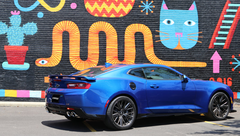 Corsa Performance 2016 Chevrolet Camaro SS 6.2L V8 2.75in Polished Xtreme Axle-Back 14784 Photo - Mounted