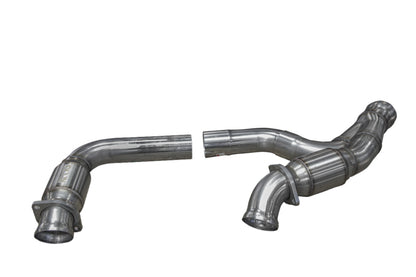 Kooks 2019+ GM 1500 Series Truck 6.2L 3in x OEM Outlet Catted SS Y Pipe Kooks HDR Req 28633200 28633200 Photo - out of package