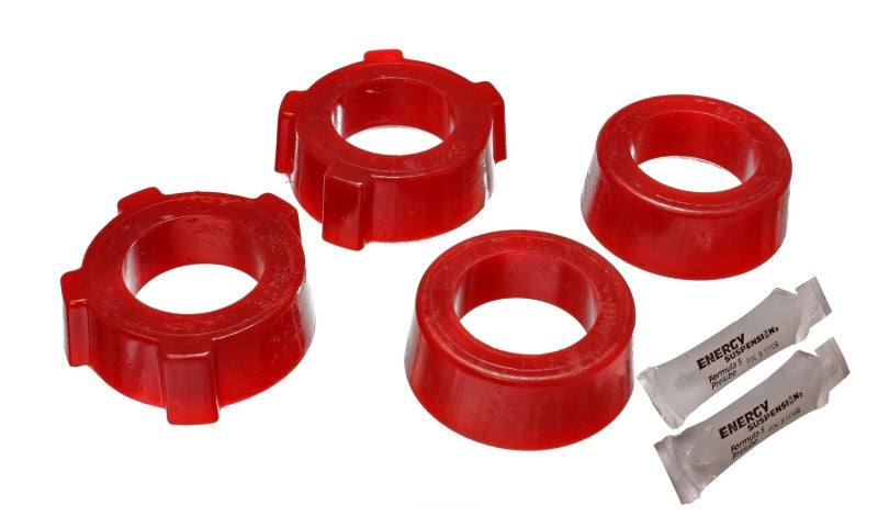 Energy Suspension Spring Plate Bushing Set Red Volkswagen Beetle All 1969-1978 15.2109R Photo - Primary