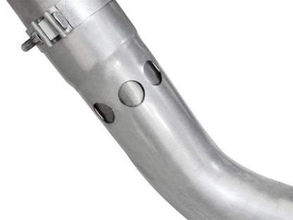aFe  POWER 49-43065-P Large Bore-HD 4" 409 SS DPF-Back Exhaust System 49-43065-P Photo - Unmounted