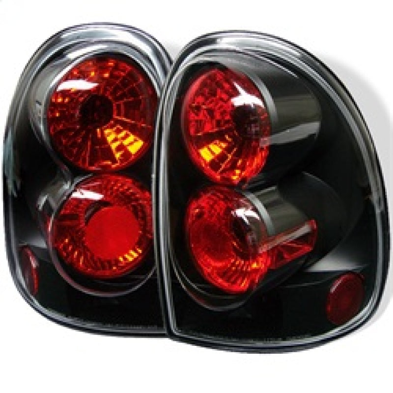 Spyder Dodge Caravan/Grand Caravan 96-00Euro Style Tail Lights Black ALT-YD-DC96-BK 5002235 5002235 Photo - Primary