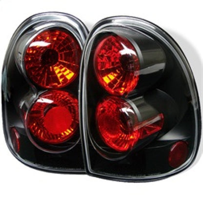 Spyder Dodge Caravan/Grand Caravan 96-00Euro Style Tail Lights Black ALT-YD-DC96-BK 5002235 5002235 Photo - Primary