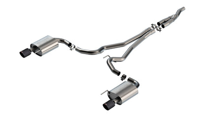 Borla 2024 Ford Mustang 2.3L Ecoboost 2.50 S-TYPE CFBA Catback Exhaust - Non-Active 140979CFBA 140979CFBA Photo - Primary