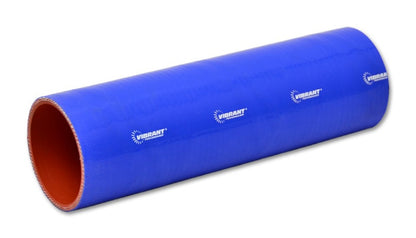 Vibrant 4 Ply Silicone Sleeve, 2.75" I.D. x 12" Long - Blue 27131B Photo - Primary