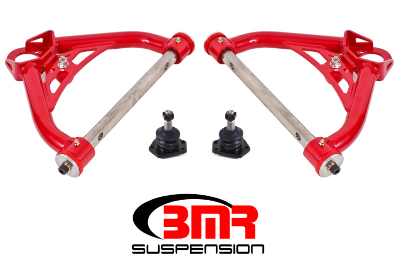 BMR 70-81 2nd Gen F-Body Non-Adj. Upper A-Arms (Polyurethane) - Red AA015R AA015R Photo - Primary