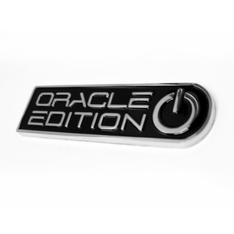 ORACLE Lighting Oracle Edition Badge - Left/Driver - Black/White 8030-504 8030-504 Photo - Primary