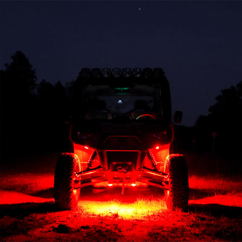 KC HiLiTES Cyclone V2 LED - Replacement Lens 4413 Photo - lifestyle view
