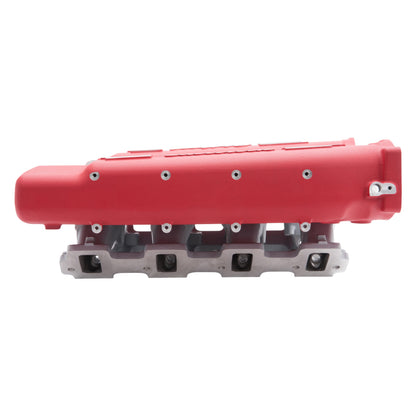 Edelbrock Manifold, Chevy LS, LS3 Cross Ram, with Red Plenums 7141 Photo - out of package