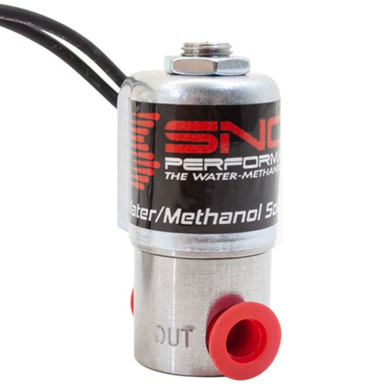 Snow Performance Hi-Flow Water Solenoid Upgd. 4AN Fittings (Systems w/ 4AN SS Braid Line) SNO-40060-BRD SNO-40060-BRD Photo - Primary