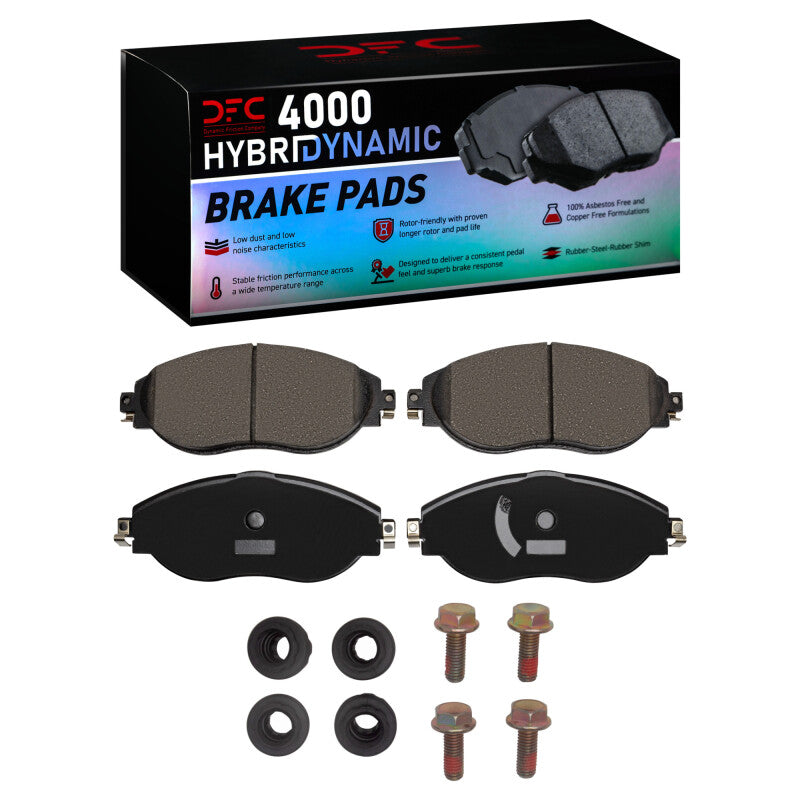 DFC DFC 4000 HybriDynamic Brake Pads Brakes, Rotors & Pads Brake Pads - OE main image