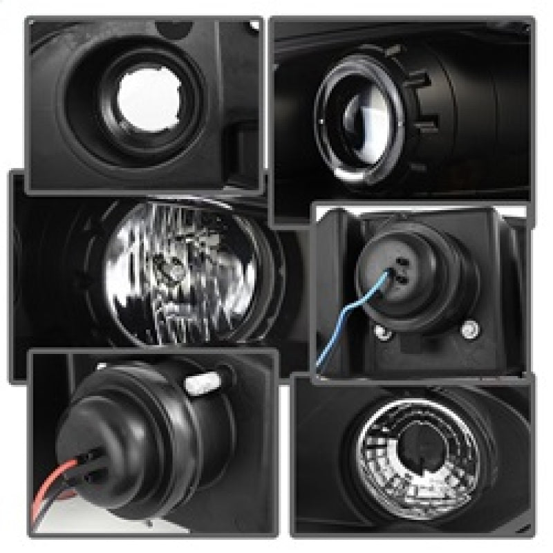 Spyder Mitsubishi Eclipse 97-99 Projector Headlights LED Halo Black High H1 Low H1 PRO-YD-ME97-HL-BK 5011473 5011473 Photo - Unmounted
