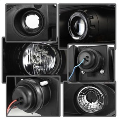Spyder Mitsubishi Eclipse 97-99 Projector Headlights LED Halo Black High H1 Low H1 PRO-YD-ME97-HL-BK 5011473 5011473 Photo - Unmounted