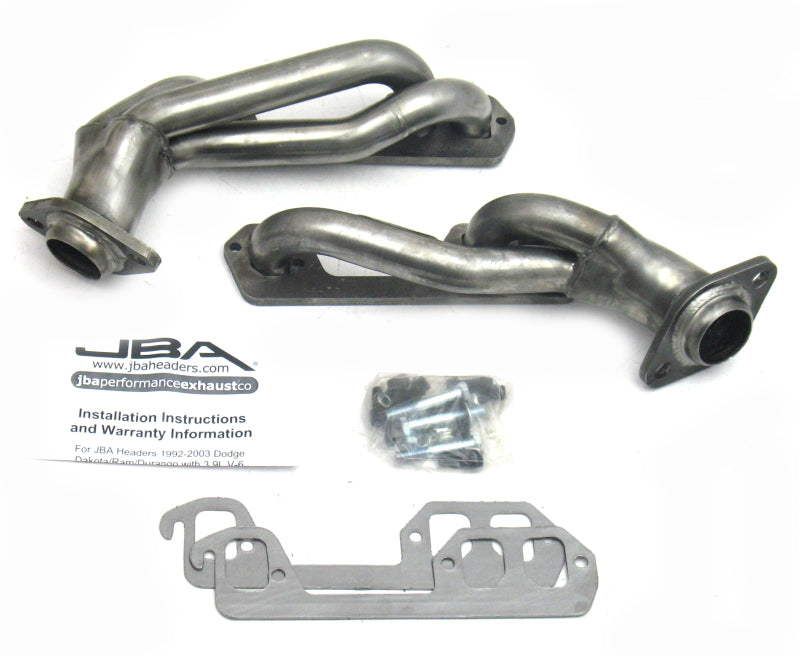 JBA 96-03 Dodge Truck 3.9L V6 1-1/2in Primary Raw 409SS Cat4Ward Header 1939S 1939S Photo - Primary