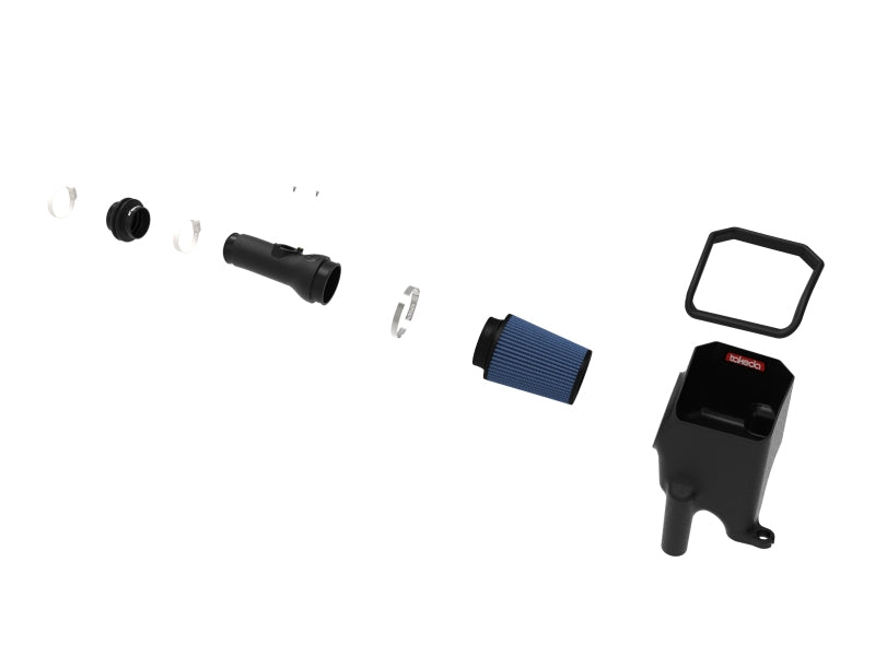 aFe Takeda Stage-2 Cold Air Intake System w/ Pro 5R Filter 17-20 Honda Civic Si L4-1.5L (t) 56-10027R 56-10027R Photo - Unmounted