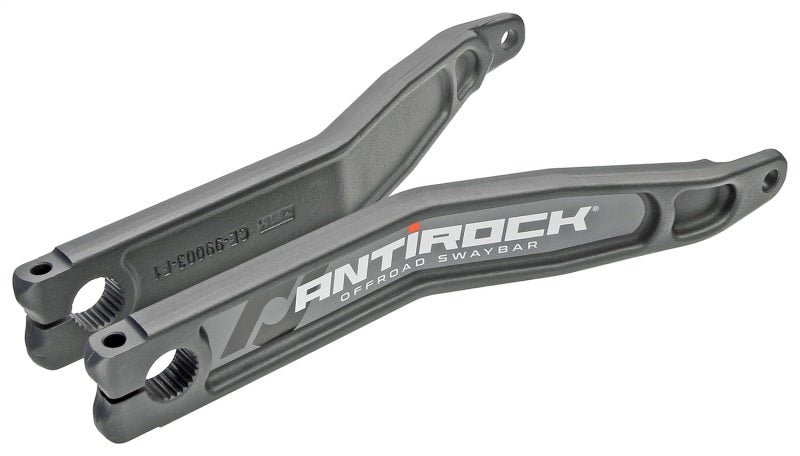 RockJock Antirock Forged Chromoly Sway Bar Arms 15.2in Long 2.5in Offset w/ Stickers Pair RJ-202001-101 RJ-202001-101 Photo - Primary