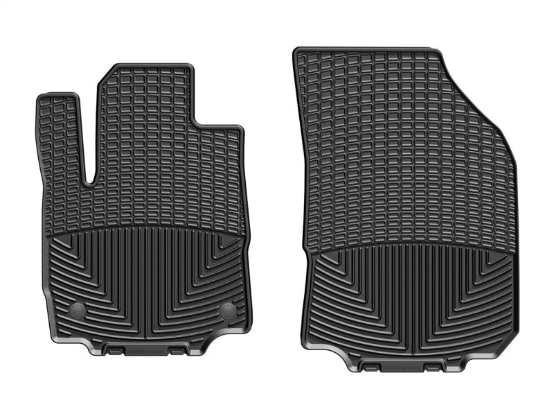 WeatherTech 2018+ Chevrolet Equinox Front Rubber Mats - Black W424 W424 Photo - Unmounted
