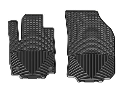 WeatherTech 2018+ Chevrolet Equinox Front Rubber Mats - Black W424 W424 Photo - Unmounted