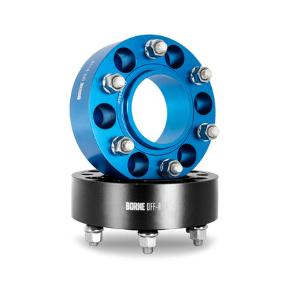 Borne Off-Road Wheel Spacers - 6x139.7 - 106 - 35mm - M12 - Blue BNWS-004-350BL BNWS-004-350BL Photo - Primary