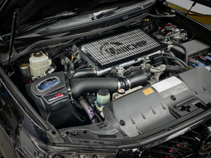 aFe 08-21 Toyota Land Cruiser (J200) V8-4.5L (td) Momentum HD Air Intake System w/ Pro 10R Filter 50-70026T 50-70026T Photo - Mounted