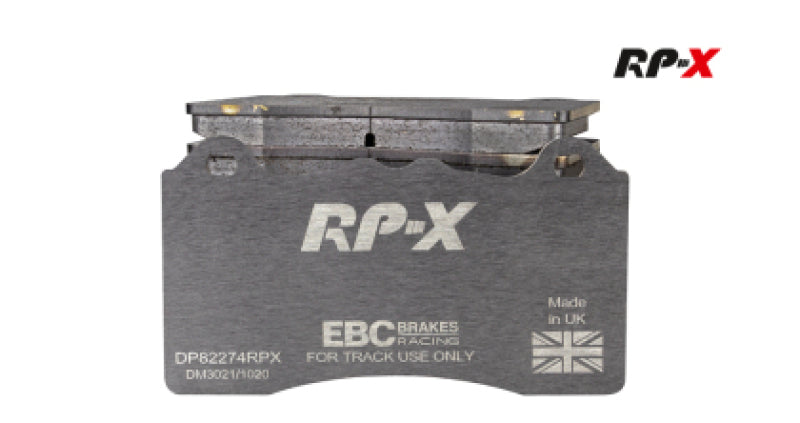 EBC 16-19 Cadillac ATS-V 3.6TT RP-X Race Front Brake Pads DP81853RPX