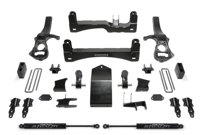 Fabtech Basic Lift System 19-20 GM 1500 w/Trail Boss 4 in. K1136M Photo - Primary