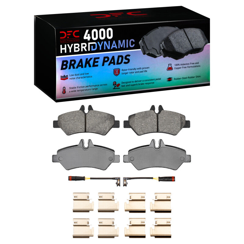 DFC DFC 4000 HybriDynamic Brake Pads Brakes, Rotors & Pads Brake Pads - OE main image