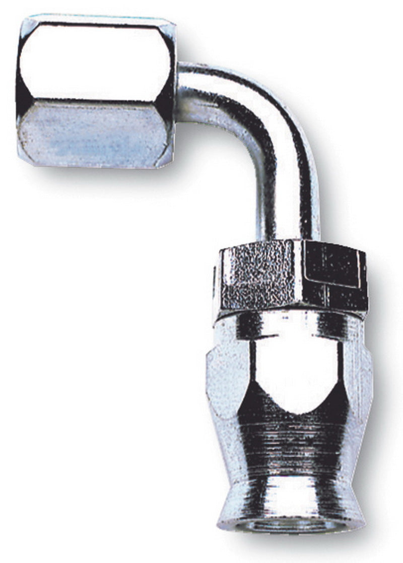 Russell -6 AN PowerFlex 90° Hose End (Endura Finish) 620421 Photo - Primary