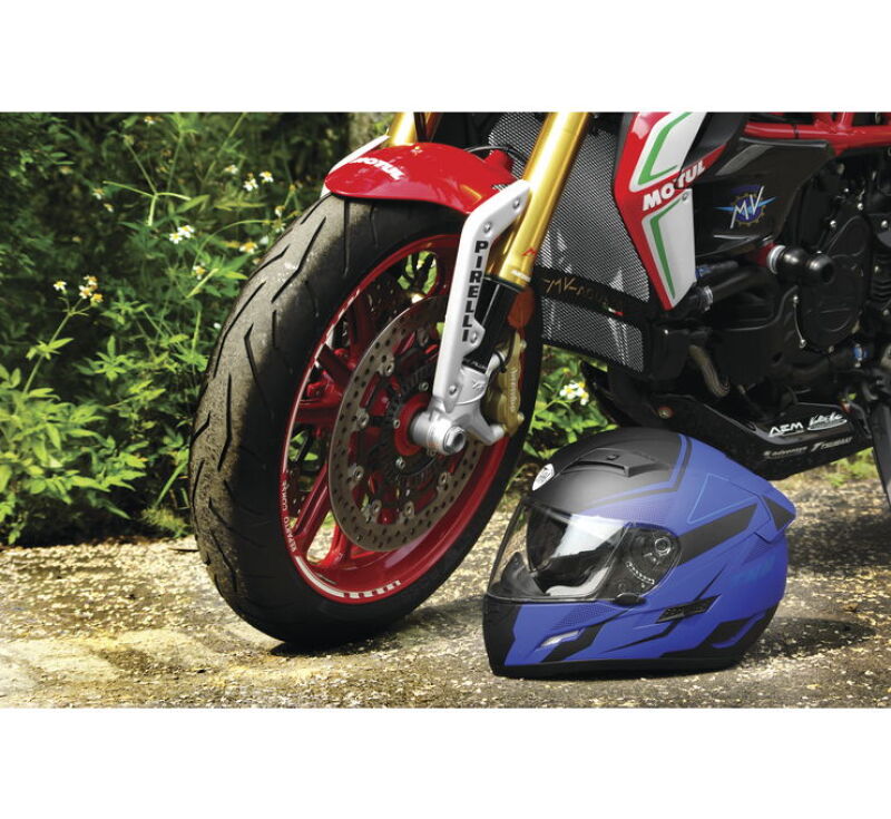 THH Helmets Ts-80 Fxx Blu/Blk Xs 646364 646364 Photo - Primary